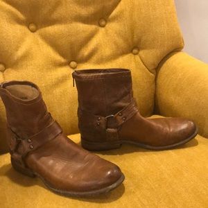 EUC Frye Motorcycle Boots